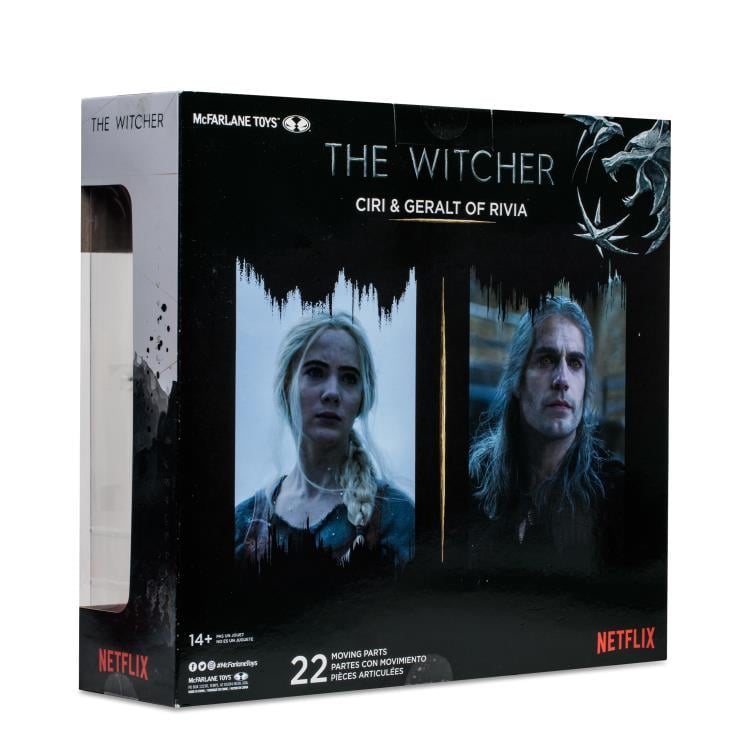 The Witcher (Netflix) Ciri and Geralt Limited Edition Action Figure Two-Pack Gallery Image 17