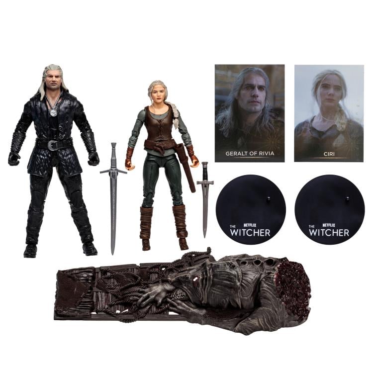The Witcher (Netflix) Ciri and Geralt Limited Edition Action Figure Two-Pack Gallery Image 13