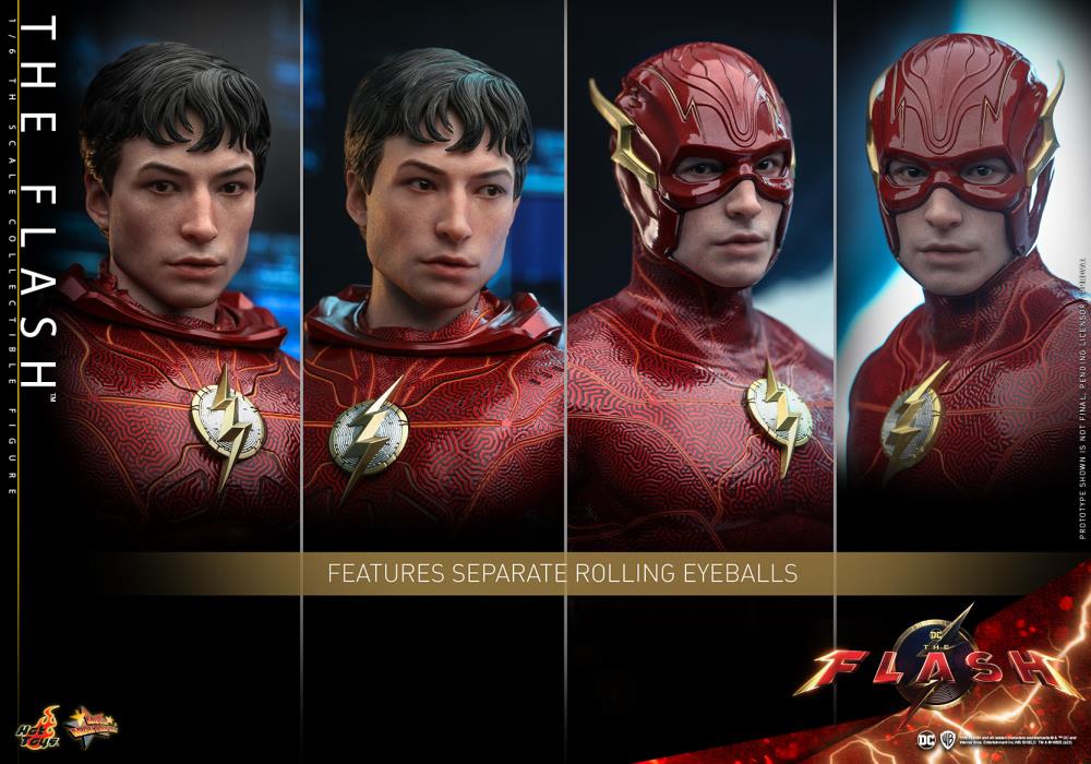 The Flash (2023) MMS713 The Flash 1/6th Scale Collectible Figure Gallery Image 6