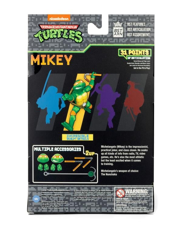 Teenage Mutant Ninja Turtles (Arcade) BST AXN Set of 4 Exclusive Figures Gallery Image 20