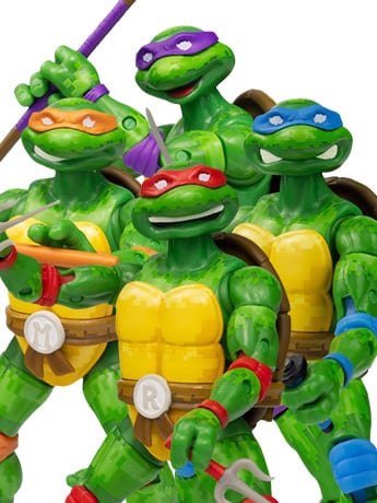 TMNT サムライ タートルズ 4体セット Amazon.com: Teenage Mutant Ninja Turtles: Classic 4