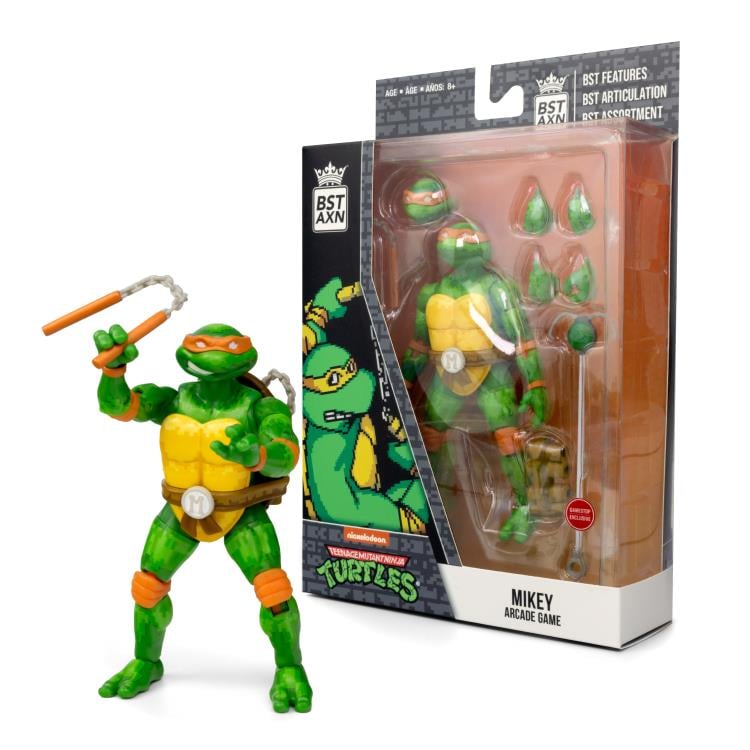 Teenage Mutant Ninja Turtles (Arcade) BST AXN Set of 4 Exclusive Figures Gallery Image 18