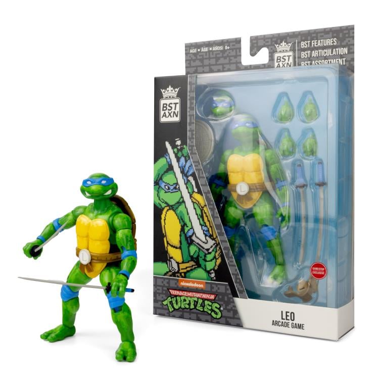 Teenage Mutant Ninja Turtles (Arcade) BST AXN Set of 4 Exclusive Figures Gallery Image 6