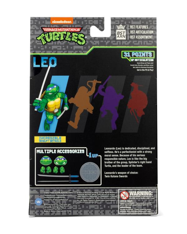 Teenage Mutant Ninja Turtles BST AXN Leonardo (Arcade) Exclusive Gallery Image 8