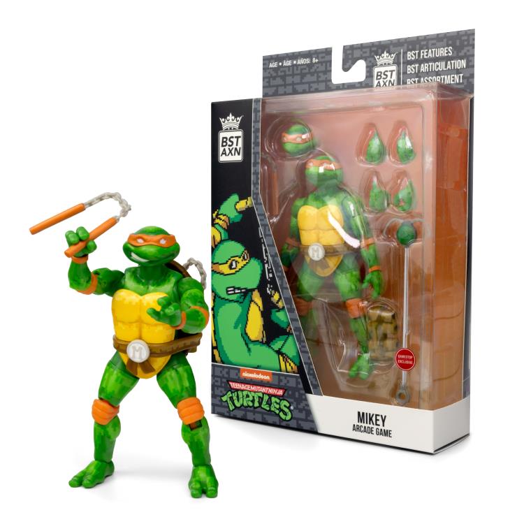 Teenage Mutant Ninja Turtles BST AXN Michelangelo (Arcade) Exclusive Gallery Image 6