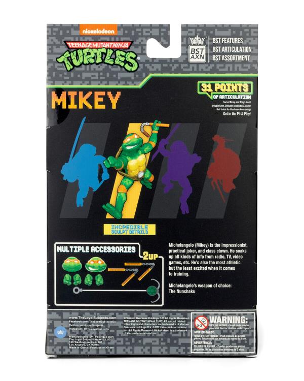Teenage Mutant Ninja Turtles BST AXN Michelangelo (Arcade) Exclusive Gallery Image 8