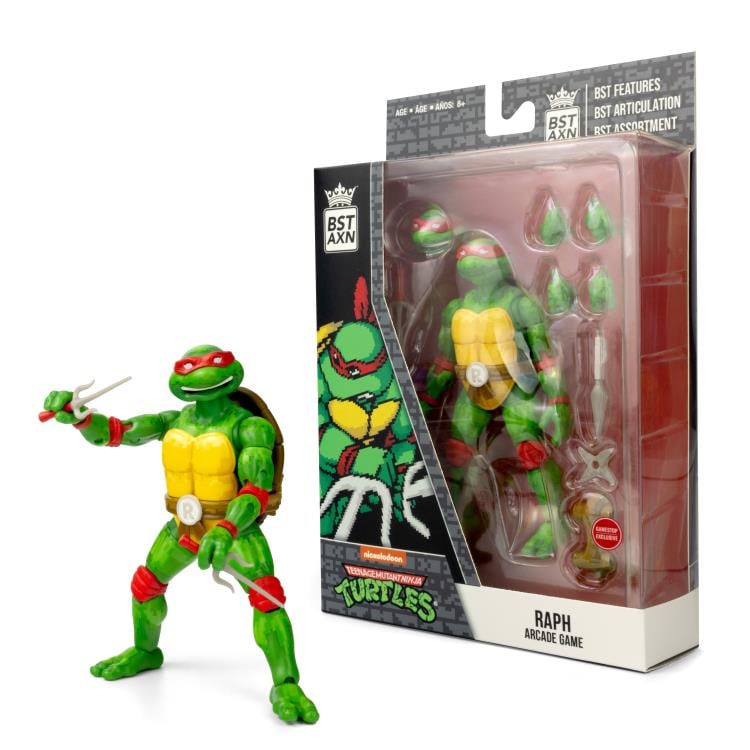 Teenage Mutant Ninja Turtles BST AXN Raphael (Arcade) Exclusive Gallery Image 6