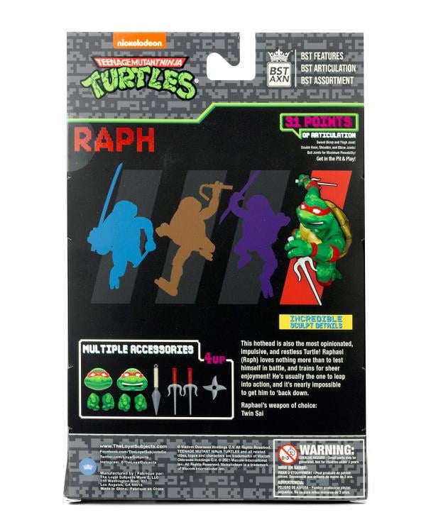Teenage Mutant Ninja Turtles BST AXN Raphael (Arcade) Exclusive Gallery Image 8