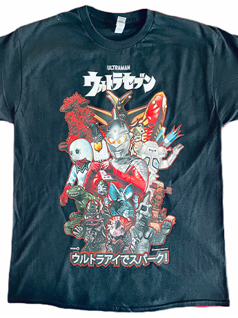 Ultraman Ultraseven Illustration T-Shirt Gallery Image 2