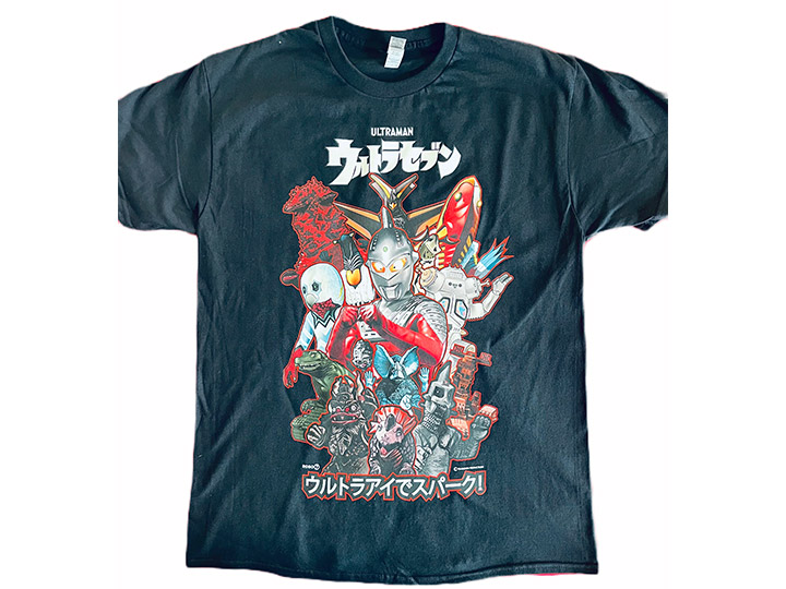 Ultraman Ultraseven Illustration T-Shirt Gallery Image 1