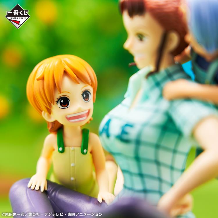 One Piece Ichibansho Revible Moment Nami & Bellemere (Emotional Stories 2) Figure Gallery Image 4