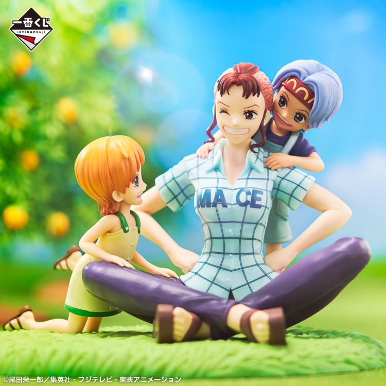 One Piece Ichibansho Revible Moment Nami & Bellemere (Emotional Stories 2) Figure Gallery Image 3