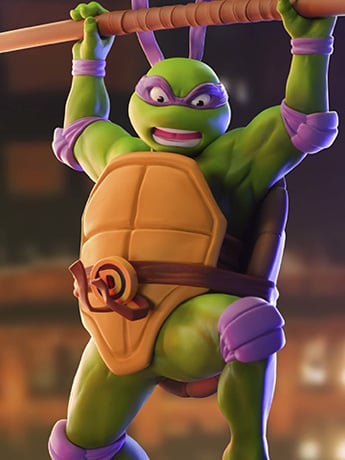 Teenage Mutant Ninja Turtles Super Figure Collection Donatello