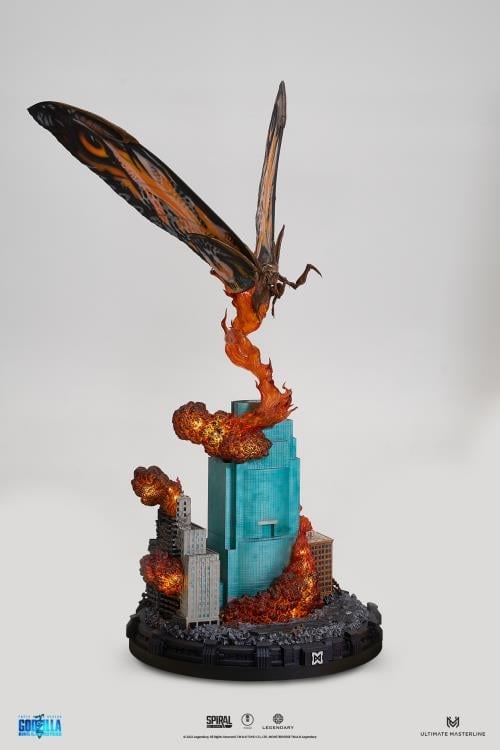 Godzilla: King of the Monsters Ultimate Masterline Battle in Boston Series Mothra Standard Limited Edition Statue Gallery Image 32
