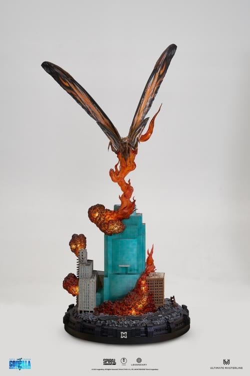 Godzilla: King of the Monsters Ultimate Masterline Battle in Boston Series Mothra Standard Limited Edition Statue Gallery Image 33