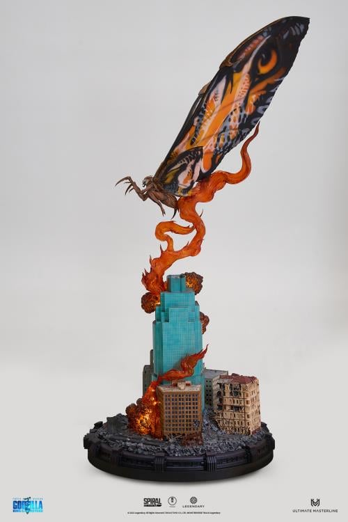 Godzilla: King of the Monsters Ultimate Masterline Battle in Boston Series Mothra Standard Limited Edition Statue Gallery Image 35