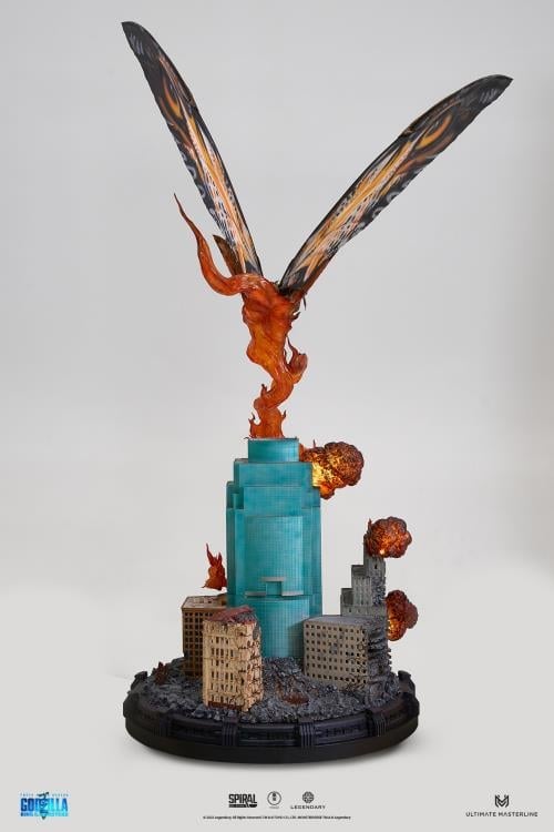 Godzilla: King of the Monsters Ultimate Masterline Battle in Boston Series Mothra Standard Limited Edition Statue Gallery Image 36
