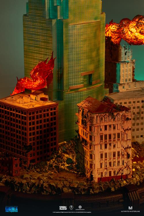 Godzilla: King of the Monsters Ultimate Masterline Battle in Boston Series Mothra Mythical Limited Edition Statue Gallery Image 29