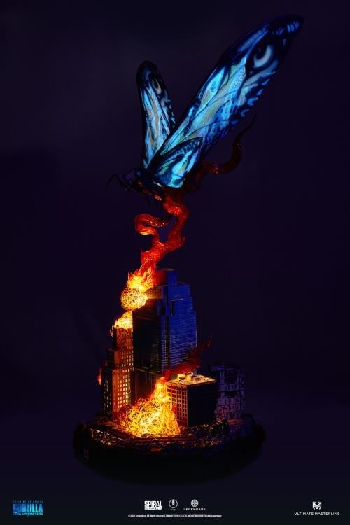 Godzilla: King of the Monsters Ultimate Masterline Battle in Boston Series Mothra Mythical Limited Edition Statue Gallery Image 17