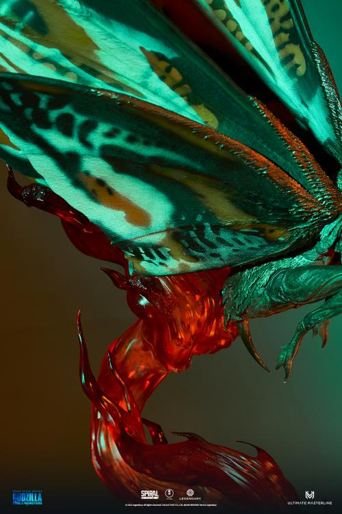 Godzilla: King of the Monsters Ultimate Masterline Battle in Boston Series Mothra Mythical Limited Edition Statue Gallery Image 16