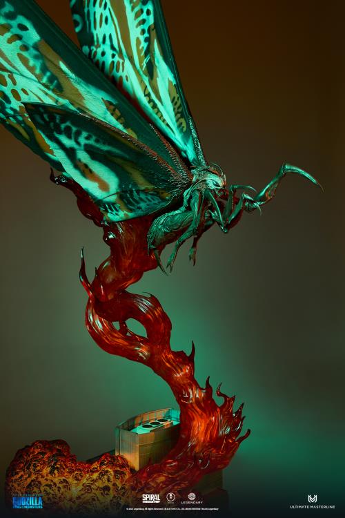 Godzilla: King of the Monsters Ultimate Masterline Battle in Boston Series Mothra Mythical Limited Edition Statue Gallery Image 6