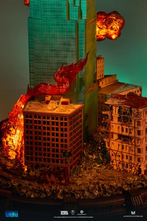 Godzilla: King of the Monsters Ultimate Masterline Battle in Boston Series Mothra Mythical Limited Edition Statue Gallery Image 23