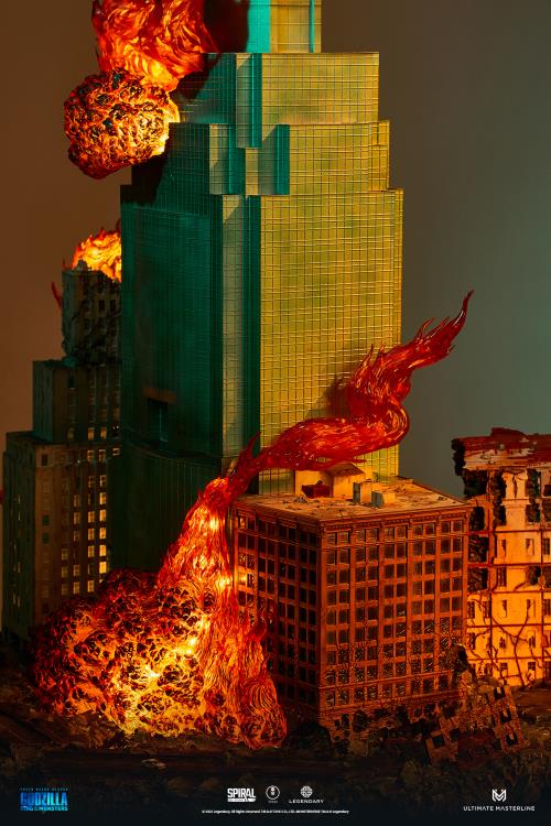 Godzilla: King of the Monsters Ultimate Masterline Battle in Boston Series Mothra Mythical Limited Edition Statue Gallery Image 24