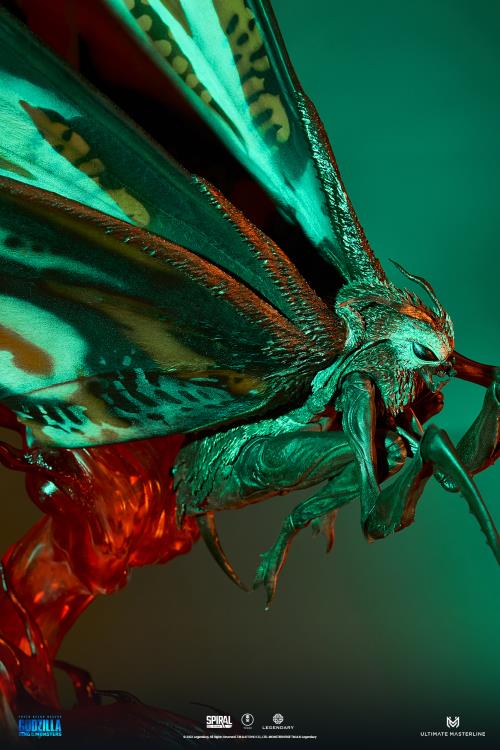 Godzilla: King of the Monsters Ultimate Masterline Battle in Boston Series Mothra Mythical Limited Edition Statue Gallery Image 10