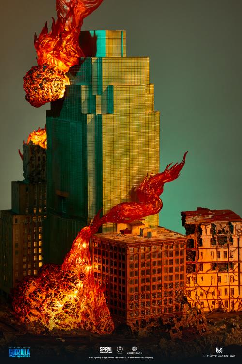 Godzilla: King of the Monsters Ultimate Masterline Battle in Boston Series Mothra Mythical Limited Edition Statue Gallery Image 25