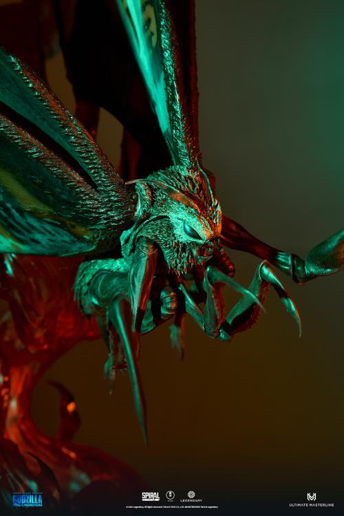 Godzilla: King of the Monsters Ultimate Masterline Battle in Boston Series Mothra Mythical Limited Edition Statue Gallery Image 8