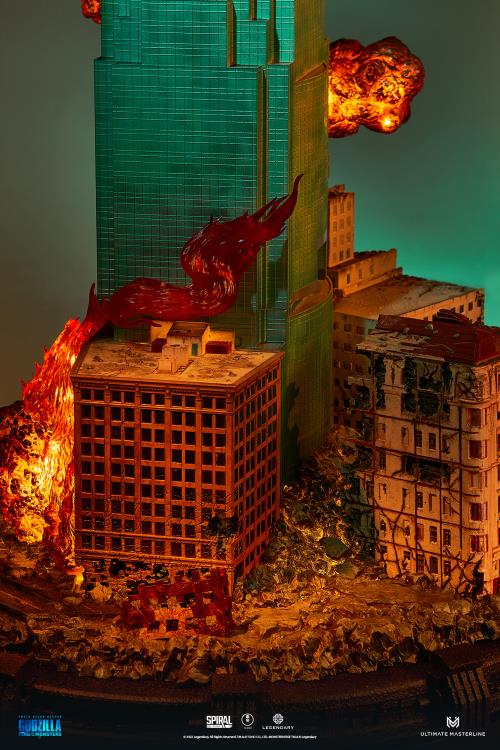 Godzilla: King of the Monsters Ultimate Masterline Battle in Boston Series Mothra Mythical Limited Edition Statue Gallery Image 30