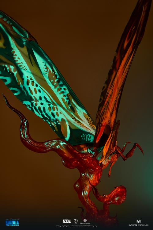 Godzilla: King of the Monsters Ultimate Masterline Battle in Boston Series Mothra Mythical Limited Edition Statue Gallery Image 11