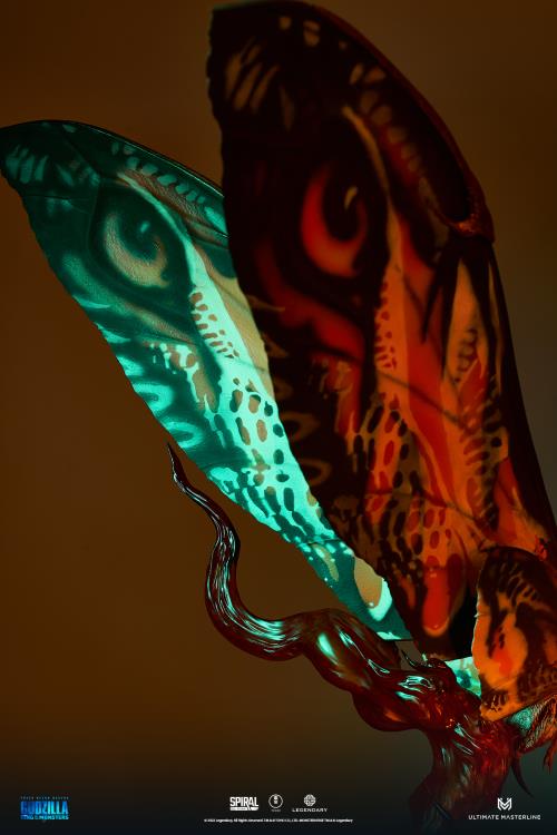 Godzilla: King of the Monsters Ultimate Masterline Battle in Boston Series Mothra Mythical Limited Edition Statue Gallery Image 12