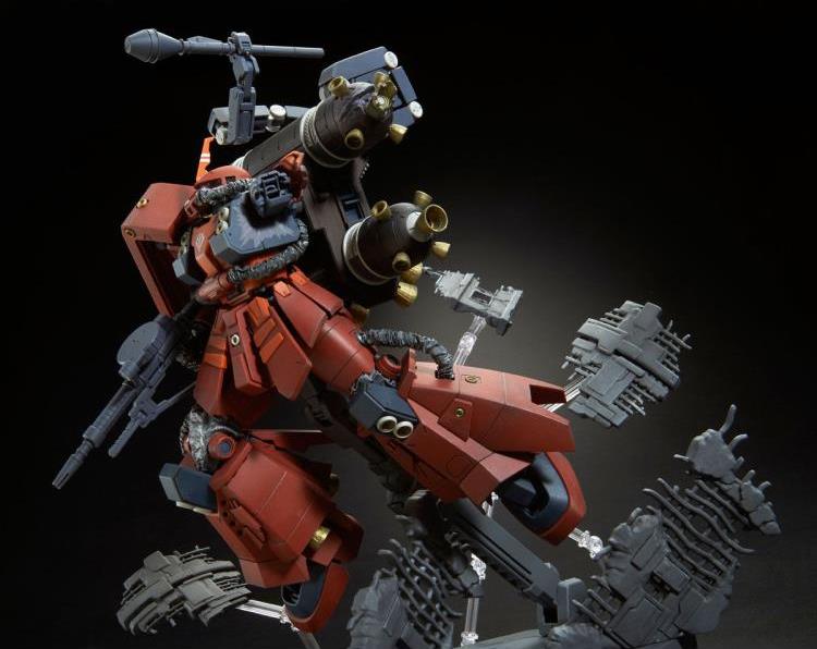 Mobile Suit Gundam Thunderbolt MG Psycho Zaku (Last Session Ver.) 1/100 Scale Exclusive Model Kit (Reissue) Gallery Image 4