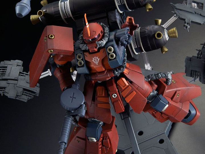 Mobile Suit Gundam Thunderbolt MG Psycho Zaku (Last Session Ver.) 1/100 Scale Exclusive Model Kit (Reissue) Gallery Image 1
