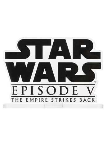 Star Wars: The Empire Strikes Back Acrylic Logo Display EX Exclusive Gallery Image 2