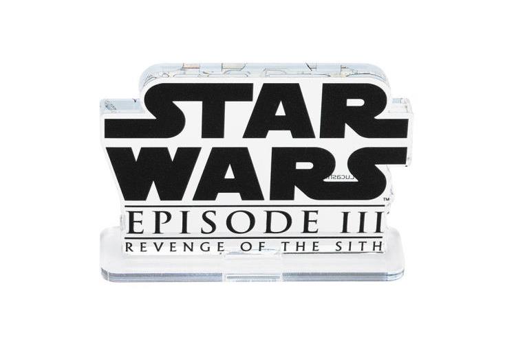 Star Wars: Revenge of the Sith Acrylic Logo Display EX Exclusive Gallery Image 3