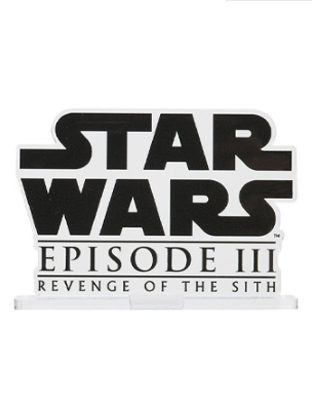 Star Wars: Revenge of the Sith Acrylic Logo Display EX Exclusive Gallery Image 2