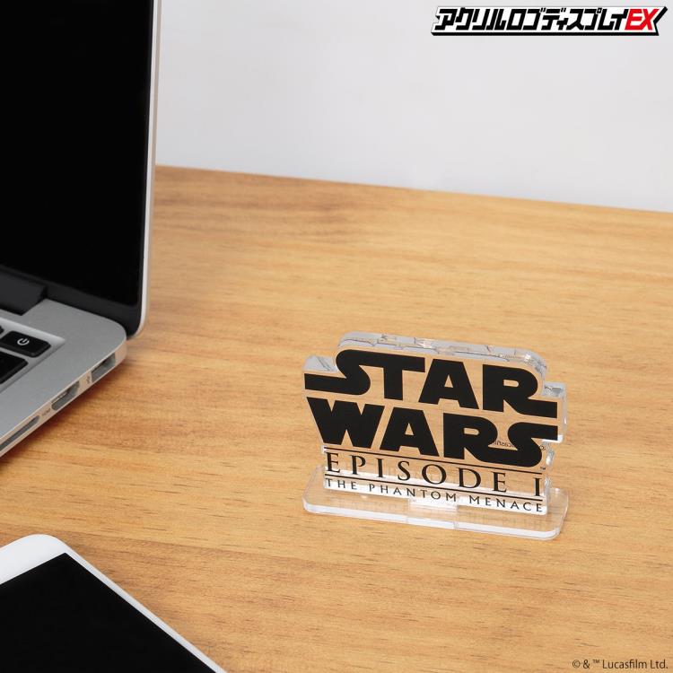 Star Wars: The Phantom Menace Acrylic Logo Display EX Exclusive Gallery Image 5