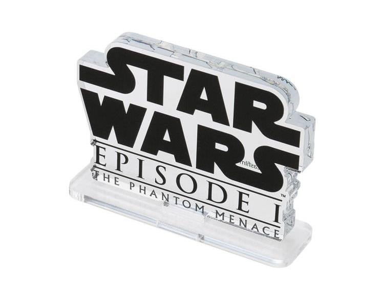 Star Wars: The Phantom Menace Acrylic Logo Display EX Exclusive Gallery Image 4