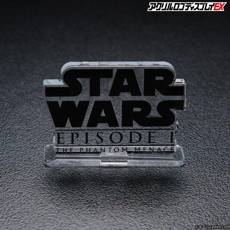 Star Wars: The Phantom Menace Acrylic Logo Display EX Exclusive Gallery Image 6