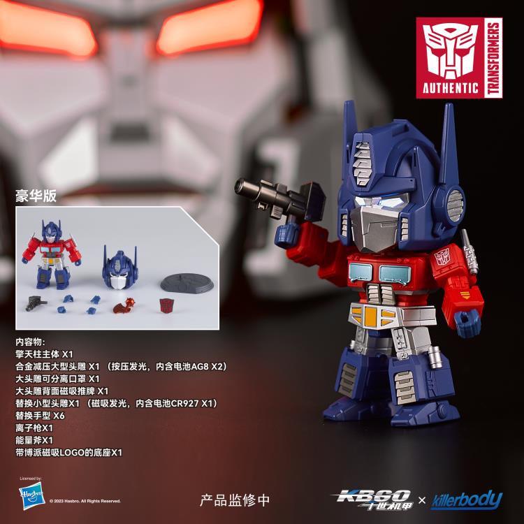 Transformers Optimus Prime Deluxe Figure Gallery Image 8