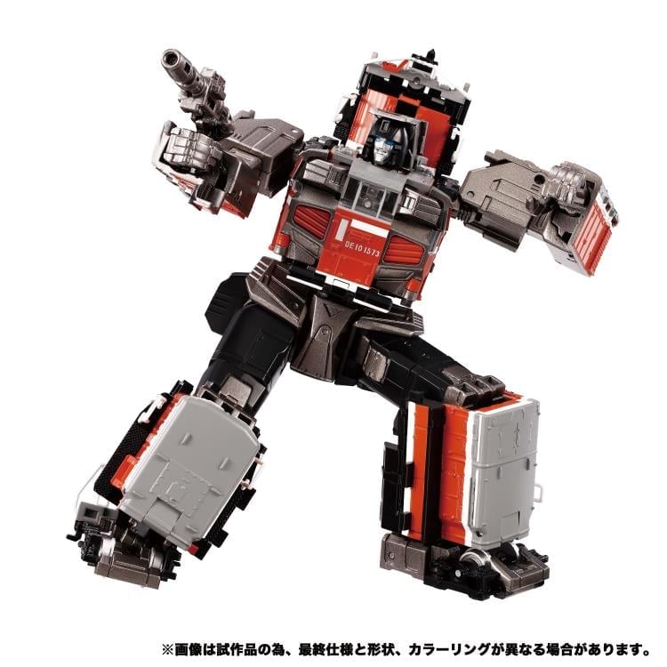 Transformers Masterpiece G MPG-06 Trainbot Kaen (Raiden Combiner) Gallery Image 4