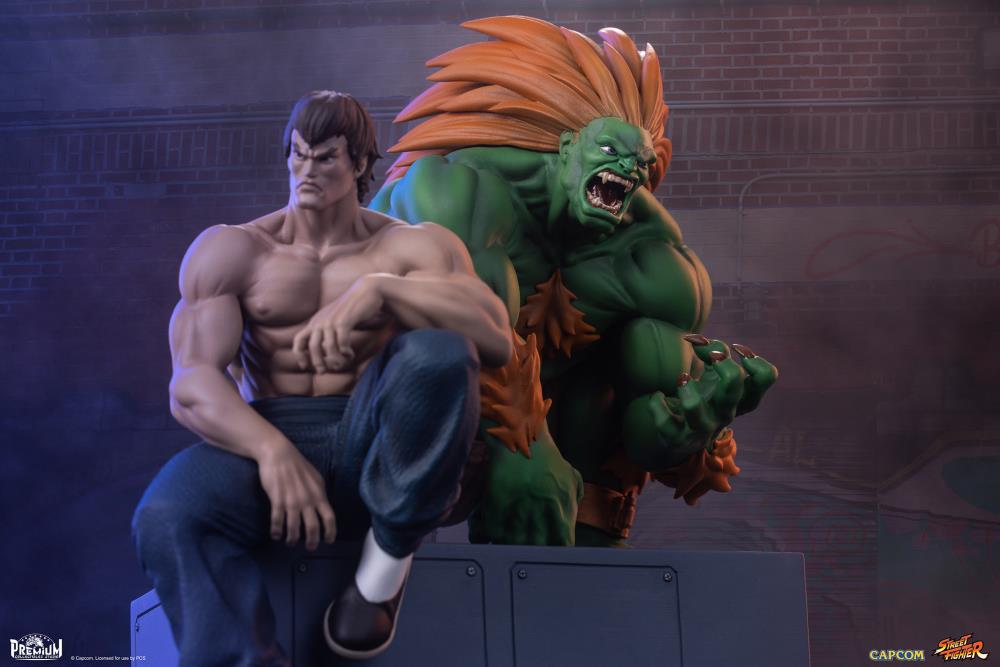 Street Fighter Street Jam Blanka and Fei Long 1/10 Scale Statue Set Gallery Image 4