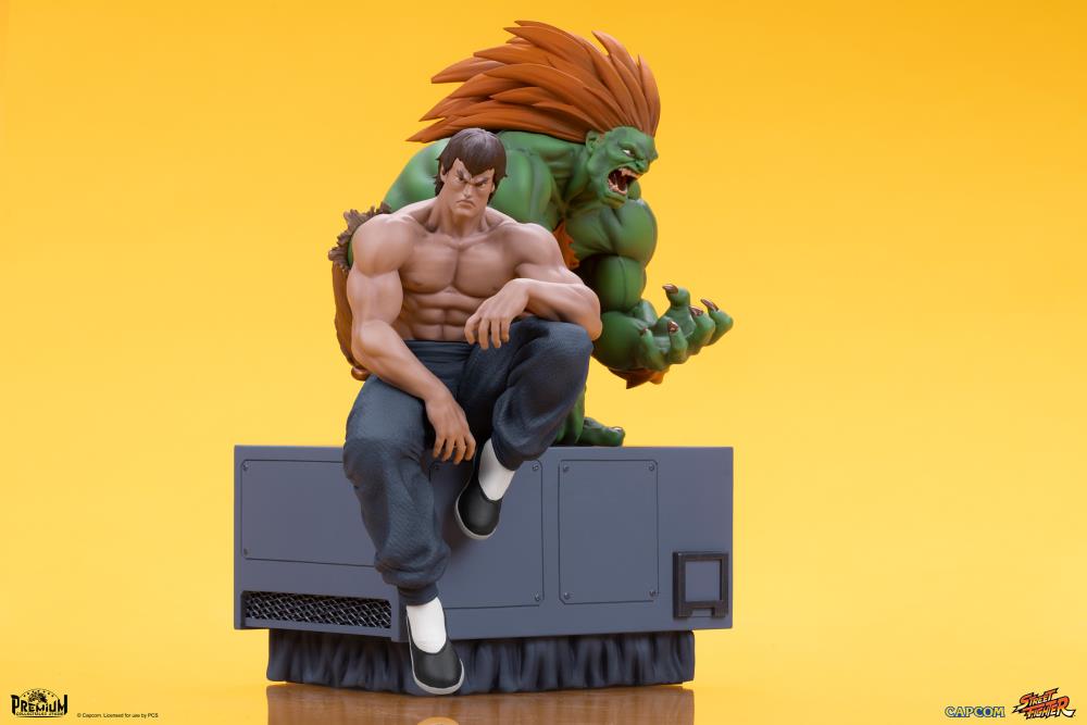 Street Fighter Street Jam Blanka and Fei Long 1/10 Scale Statue Set Gallery Image 8
