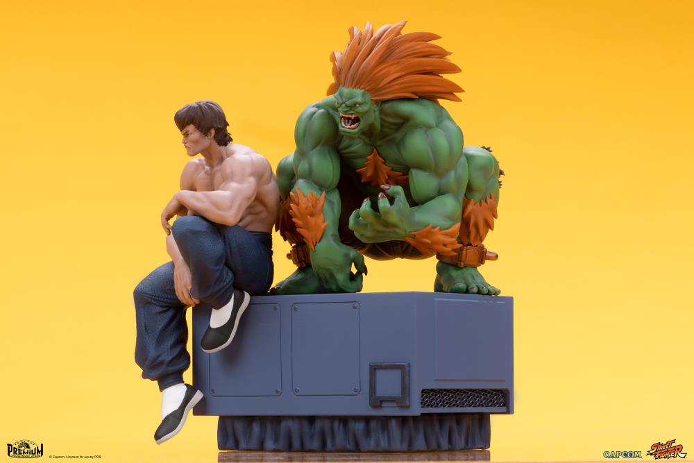 Street Fighter Street Jam Blanka and Fei Long 1/10 Scale Statue Set Gallery Image 13