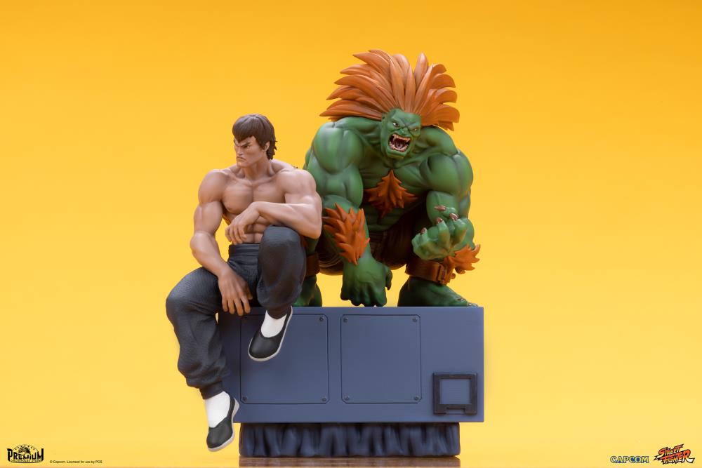 Street Fighter Street Jam Blanka and Fei Long 1/10 Scale Statue Set Gallery Image 7