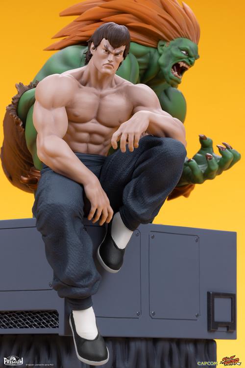 Street Fighter Street Jam Blanka and Fei Long 1/10 Scale Statue Set Gallery Image 17