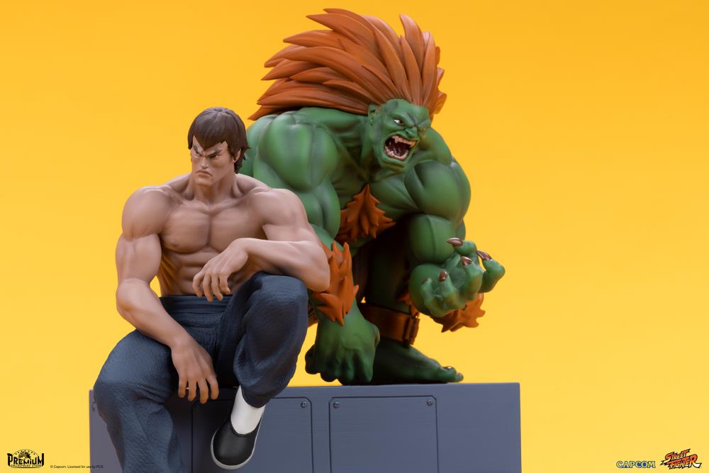 Street Fighter Street Jam Blanka and Fei Long 1/10 Scale Statue Set Gallery Image 14