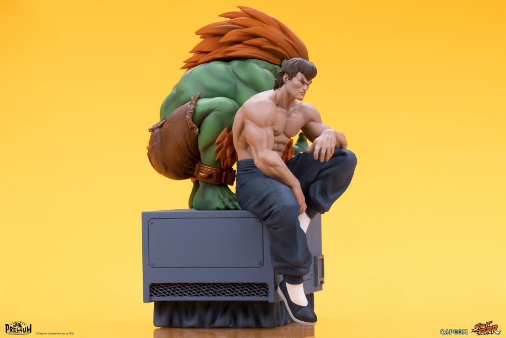 Street Fighter Street Jam Blanka and Fei Long 1/10 Scale Statue Set Gallery Image 9